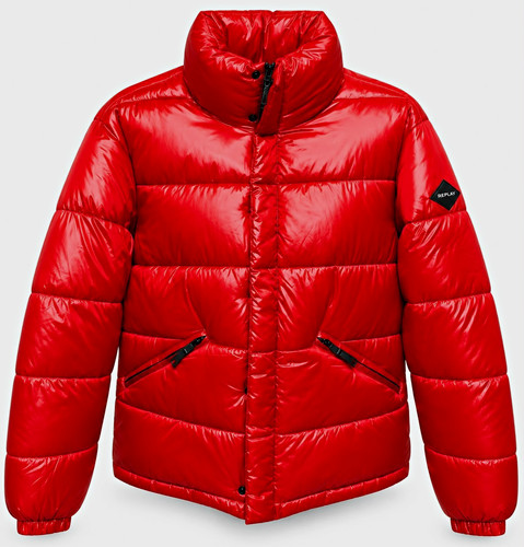 Replay herren steppjacke rot - replay,