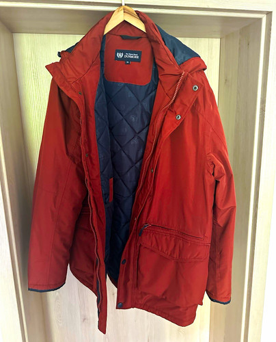 Dunmore herren parka jacke rot - parka,