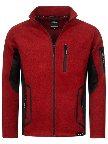 Rock creek herren fleecejacke - rock,