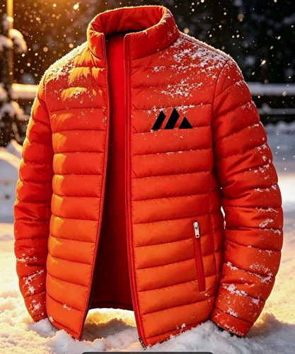 Herren steppjacke rot l - herren,