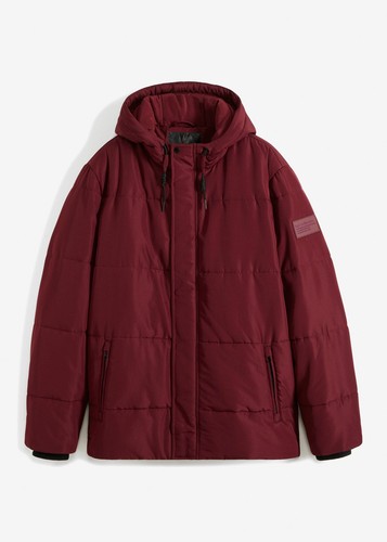 Steppjacke mit kapuze aus - kapuze,