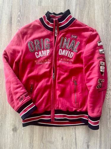 Vintage camp david jacke rot - ,