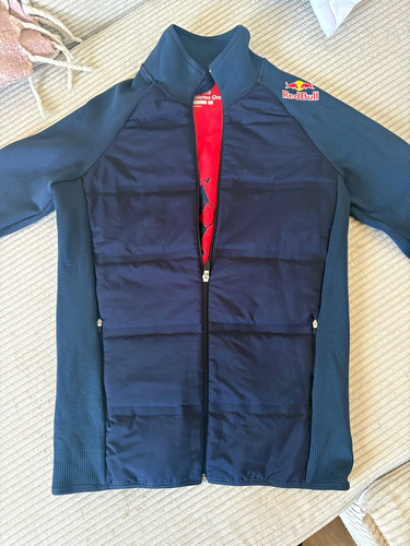 Red bull herren steppjacke - red,