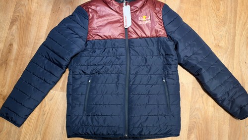 Red bull herren steppjacke - red, l