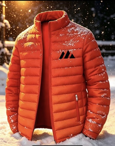 Herren steppjacke rot - rot, m