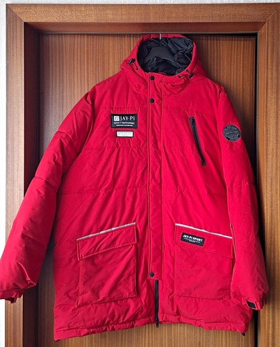 Jay herren parka jacke rot - parka,