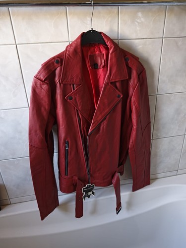 Lederjacke herren rot - lederjacke,