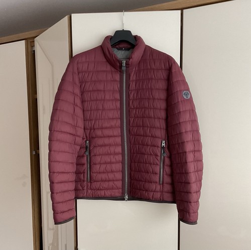 Herren steppjacke bordeauxrot - herren,