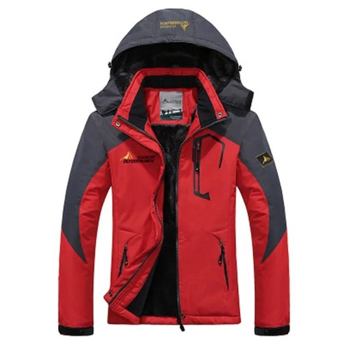Warme gefütterte winterjacke - gefütterte,